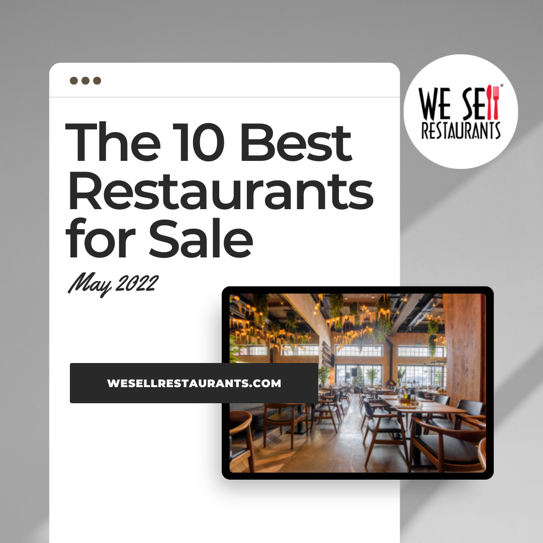 The 10 Best Restaurants for Sale of May 2022
